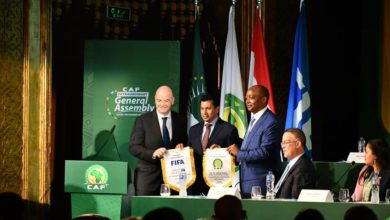 افتتاح اجتماع الجمعية العمومية للاتحاد الأفريقي لكرة القدم