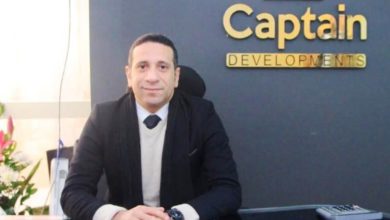 أحمد سمير فودة رئيس القطاع التجارى بشركة الكابتن للتنمية السياحية والعمرانية