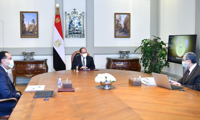 الرئيس السيسى بتابع ستجدات الموقف التنفيذي للمشروعات الاستراتيجية لوزارة الكهرباء