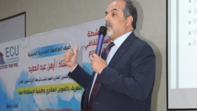 أيمن عبدالحميد عضو الإتحاد المصري للتمويل العقاري والعضو المنتدب لشركة " الأولي"