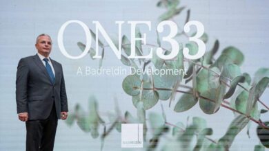 «بدر الدين للتطوير» تطلق «ONE 33» أحدث مشروعاتها على مساحة 133 فداناً بالشيخ زايد