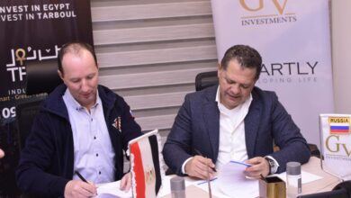 «جي في للاستثمارات» توقع شراكة مع «كونكورديا» الروسية لإنشاء مصنع سيارات كهربائية في مصر