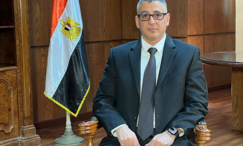 محمود غزال رئيس مجلس إدارة شركة النيل للصناعات النسجية