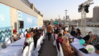 «ممشى أهل مصر» يستقبل حفل إفطار 1000 صائم لمؤسسة مصر الخير