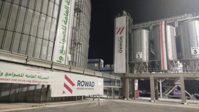 «رواد الهندسة الحديثة» تفتتح صوامع معدنية سعة 100 ألف بميناء غرب بورسعيد