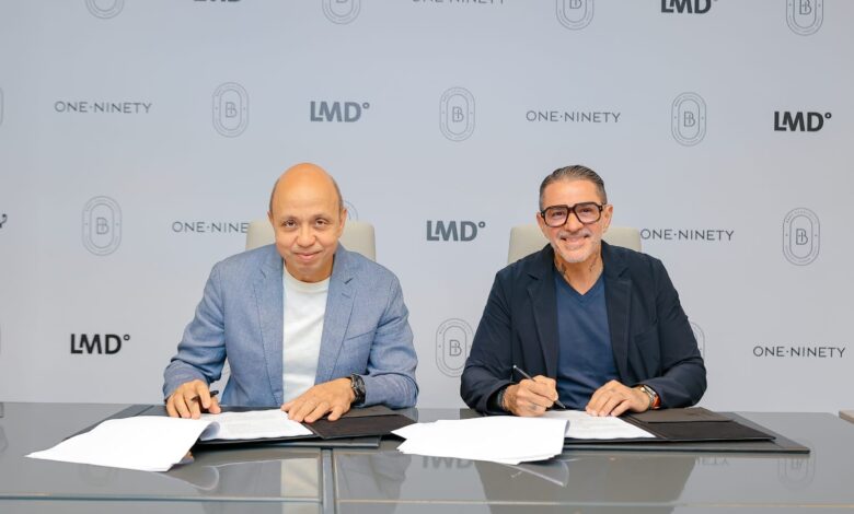 «لاندمارك العقارية» توقع شراكة مع «Baky Hospitality» لإطلاق مطاعم في مشروع «One Ninety»