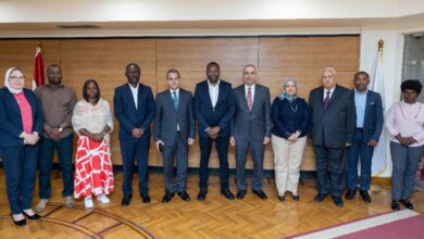 رئيس البنك الزراعي يستقبل وفدًا أنجوليًا لبحث التعاون في التمويل الزراعي