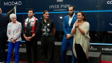 هايد بارك تدعم الأبطال الشباب برعاية بطولة العالم للإسكواش تحت 19 عامًا