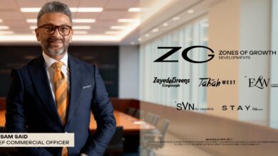 شركة «ZG Developments» تُعين «بسام سعيد» رئيسًا للقطاع التجاري ضمن خطة توسعاتها بغرب القاهرة