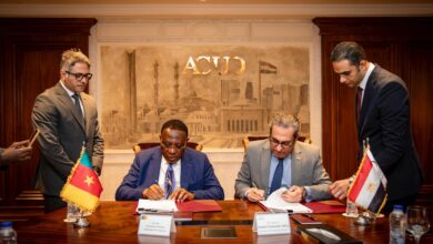 «العاصمة الإدارية» توقّع عقد إنشاء مقر سفارة الكاميرون بالحي الدبلوماسي على 8500 م²