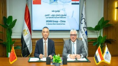 لـ تصدير 90% من إنتاجه.. المنطقة الاقتصادية لقناة السويس توقع عقد مجمع صناعي صيني بـ 100 مليون دولار