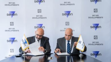 «سكاي أبوظبي» توقع اتفاقية مع شركة «seven» لتقديم حلول تمويلية مرنة للعملاء لتشطيب وحداتهم في مشروع «ريزيدنس 8» 