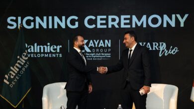 للتسليم في نهاية 2026 .. «Palmier Developments» تتعاقد مع «Kayan» لتسريع وتيرة تنفيذ «Zayard Trio»