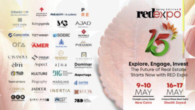 انطلاق معرض RED EXPO 15 بمشاركة أكثر من 40 شركة تطوير عقاري في مصر السبت 9 مايو