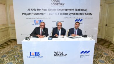 CIB وبنك قناة السويس يرتبان تمويلاً مشتركًا بقيمة 4.4 مليار جنيه لصالح الأهلي صبور لتطوير مشروع «Summer» بالساحل الشمالي