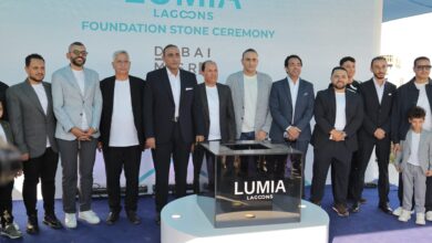 «دبي مصر» تضع حجر الأساس لمشروع «Lumia Lagoons» بالعاصمة الإدارية وتوقع عقد التنفيذ مع «Omega»