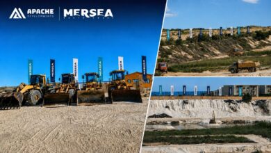 «أباتشي» تبدأ تنفيذ مشروع «Mersea» بالساحل الشمالي قبل البيع لتعزيز ثقة العملاء