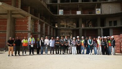 «رادكس للتطوير العقاري» تنظم زيارة ميدانية لطلاب هندسة جامعة EUE بمشروع «أجايل» في العاصمة الإدارية
