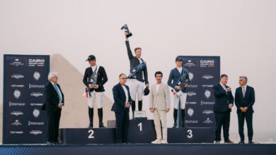 «تطوير مصر» قدمت الجائزة الكبرى لبطولة «لونجين العالمية لقفز الحواجز» بالأهرامات